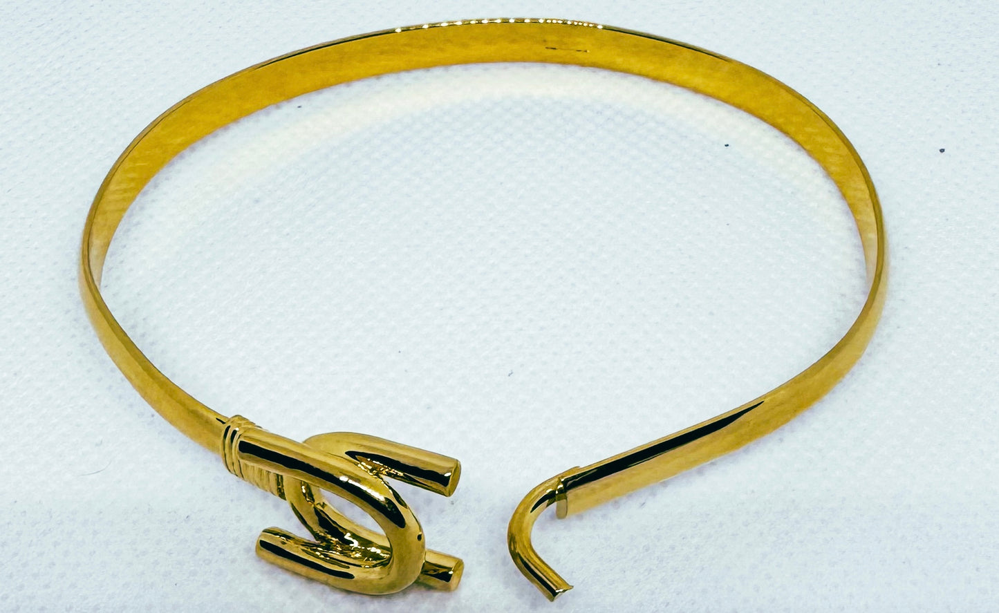 Gold Unity Bangle Bracelet