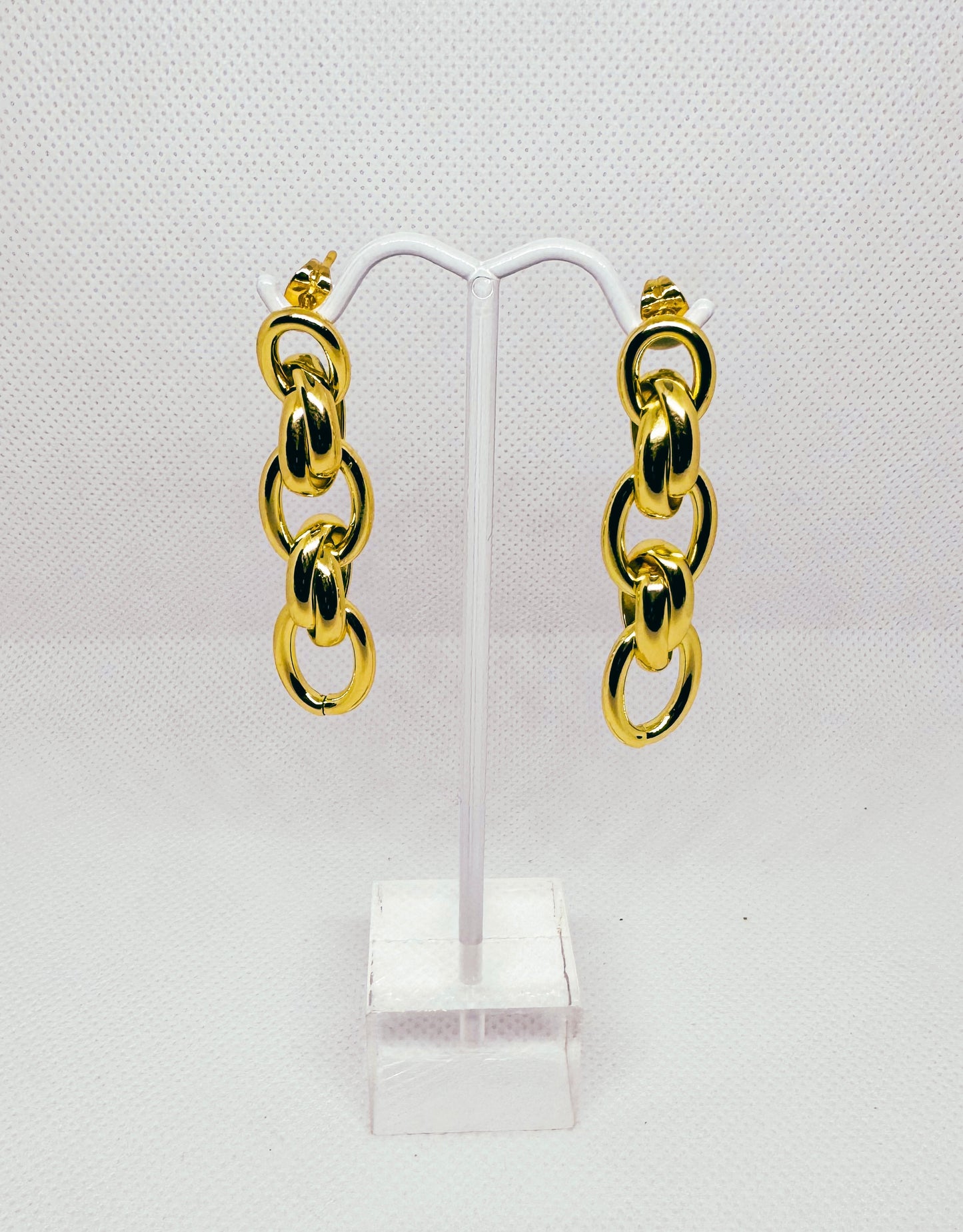 Gold Love Knot Earrings