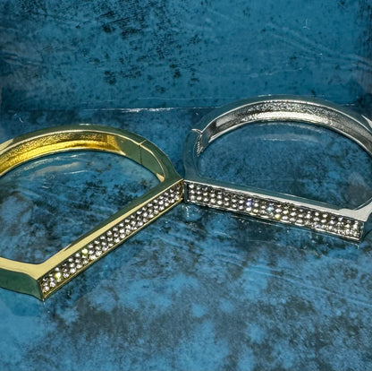 Gold Diva Bangle 2.50 Diameter