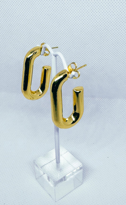 Gold Gia Stud Earrings