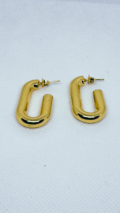 Gold Gia Stud Earrings